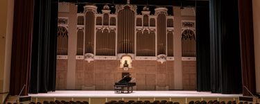 View of the Merrill stage from seat Terrace 3 Row C Seat 4