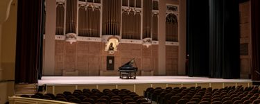 View of the Merrill stage from seat Terrace 4 Row C Seat 4